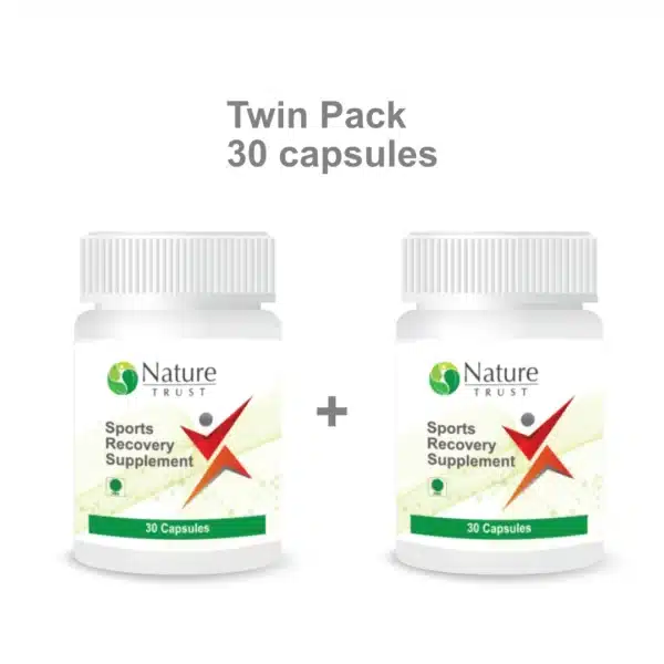 Sports recovery supplement twin pack